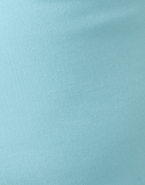 Fabric image - Fabrizio Gianni - Turquoise Stretch Pull On Flared Crop Pant