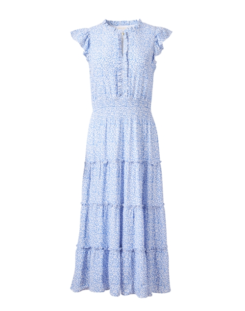 Product image - Sail to Sable - Blue Print Tiered Dress