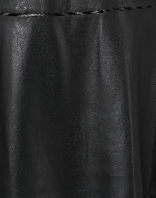 Fabric image - Shoshanna - Reade Black Leather Knit Combo Dress