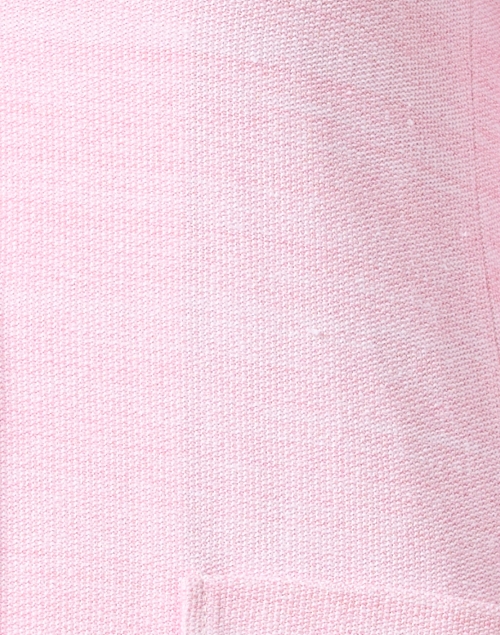 Fabric image - Amina Rubinacci - Rose Pink Linen Blend Jacket