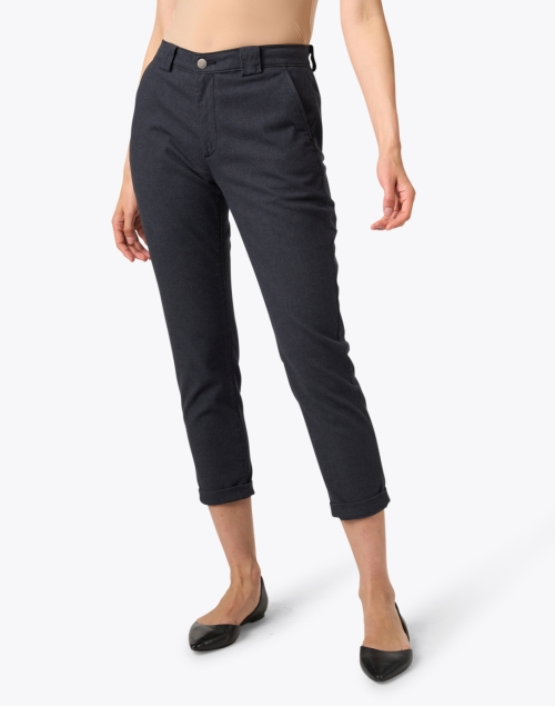 Front image - AG Jeans - Caden Steel Grey Stretch Cotton Pant