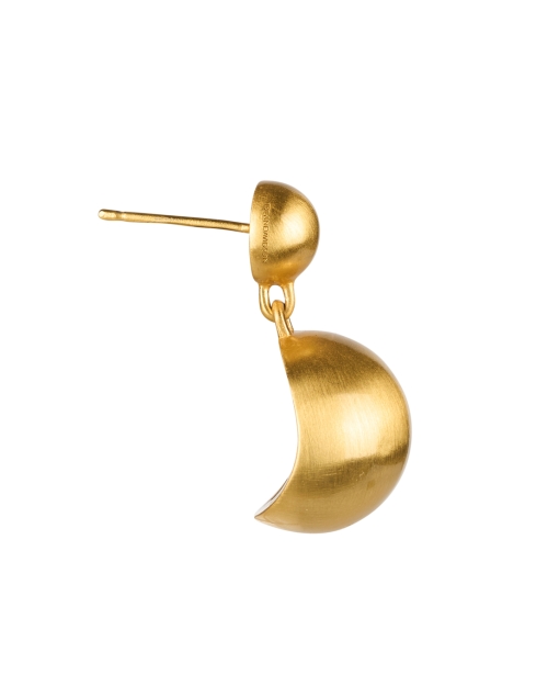 Fabric image - Dean Davidson - Gold Dome Mini Drop Earrings