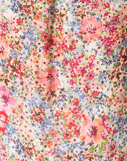 Fabric image - Shoshanna - Ingrid Multi Floral Print Blouse