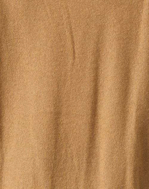 Fabric image - Madeleine Thompson - Charlotte Camel Stripe Wool Cashmere Cardigan