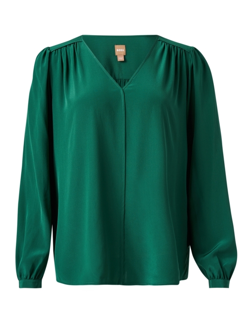 Product image - Boss - Bindie Green Silk Blouse