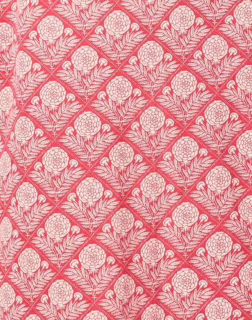Fabric image - Ro's Garden - Clorinda Pink Print Cotton Kurta