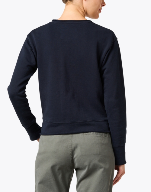 Back image - Frank & Eileen - Navy Cotton Sweatshirt