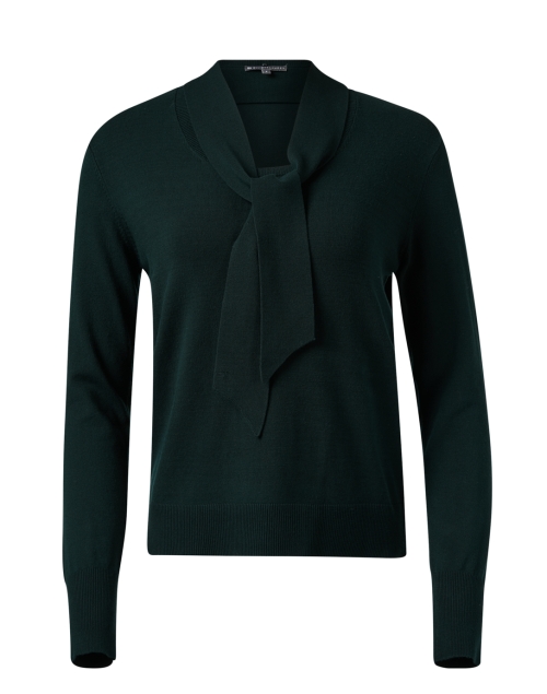 Product image - Elliott Lauren - Marella Evergreen Tie Neck Sweater