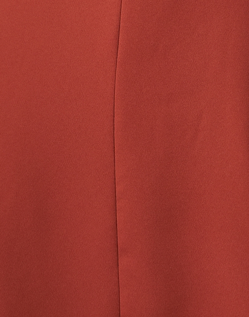 Fabric image - St. John - Cranberry Red Crepe Dress