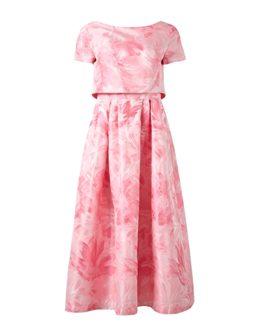 Bigio Collection Pink Floral Dress