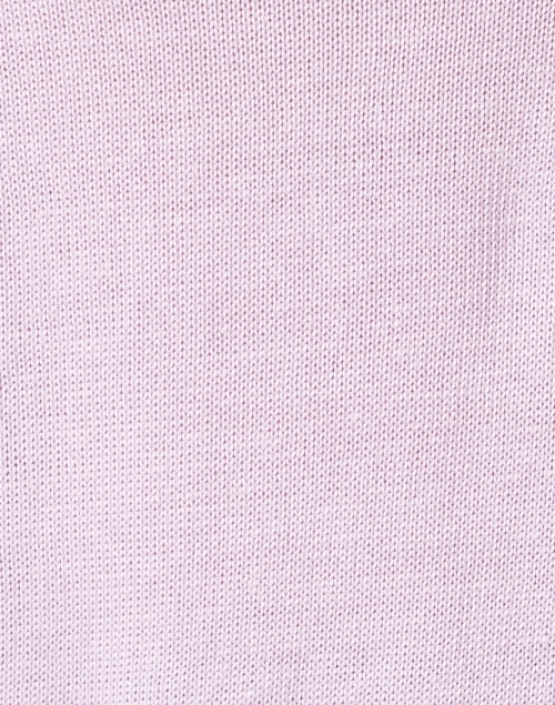 Fabric image - Ines de la Fressange - Angelina Mauve Linen Knit Sweater