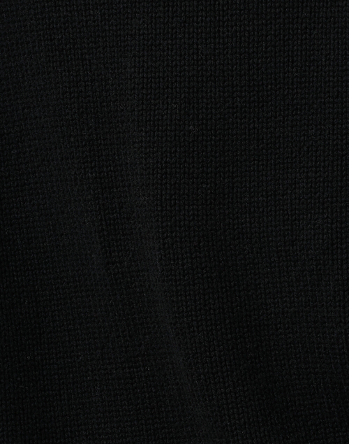 Fabric image - Chinti and Parker - Rainbow Stripe Black Sweater