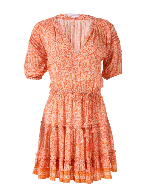 Poupette St Barth - Bona Orange Floral Dress 
