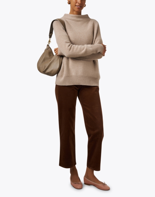 Look image - Eileen Fisher - Auburn Corduroy Straight Ankle Pant