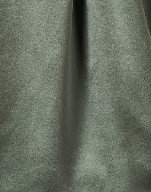 Fabric image - Vince - Green Silk Blouse