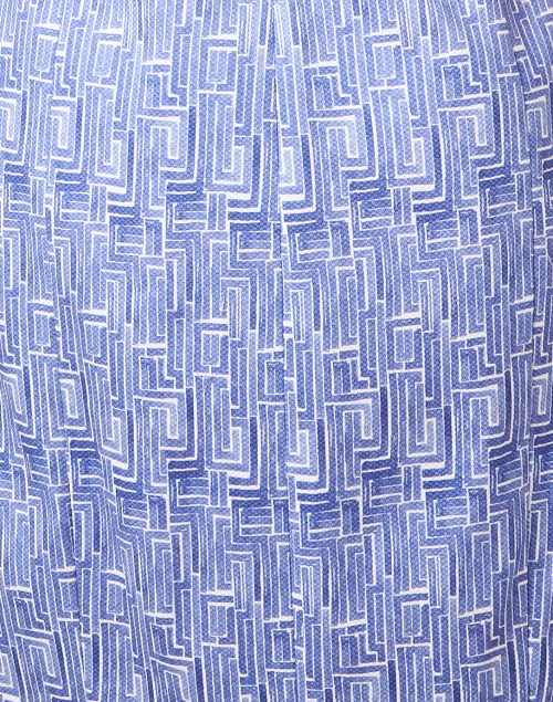 Fabric image - Peserico - Blue and White Print Cotton Dress