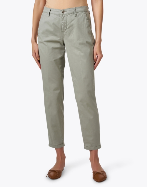 Front image - MAC Jeans - Green Straight Leg Pant