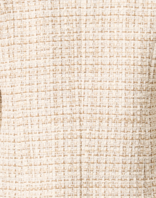 Fabric image - Helene Berman - Eva Ivory and Gold Tweed Jacket