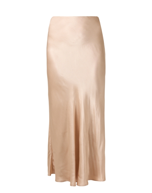 Product image - Chloe Kristyn - Chloe Gold Satin Midi Skirt