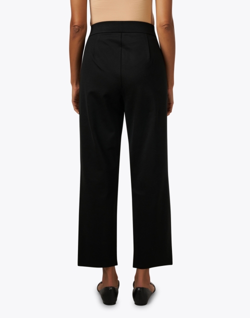Back image - Eileen Fisher - Black Straight Ankle Pant