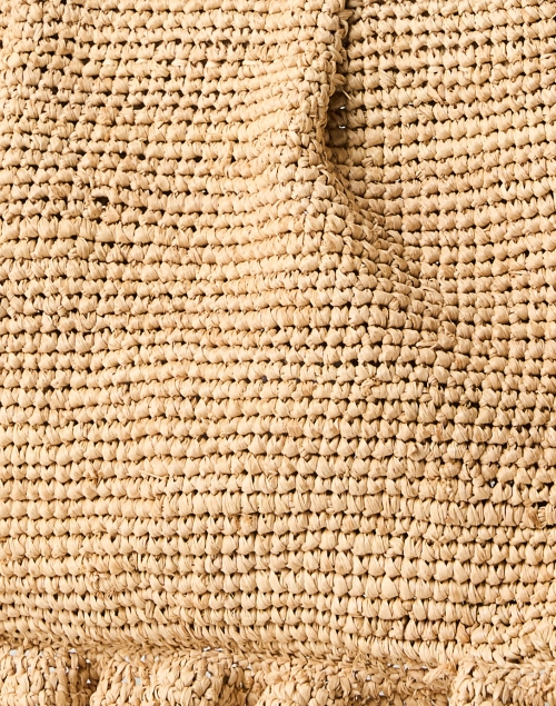 Fabric image - Loeffler Randall - Mavis Crochet Raffia Ruffle Clutch