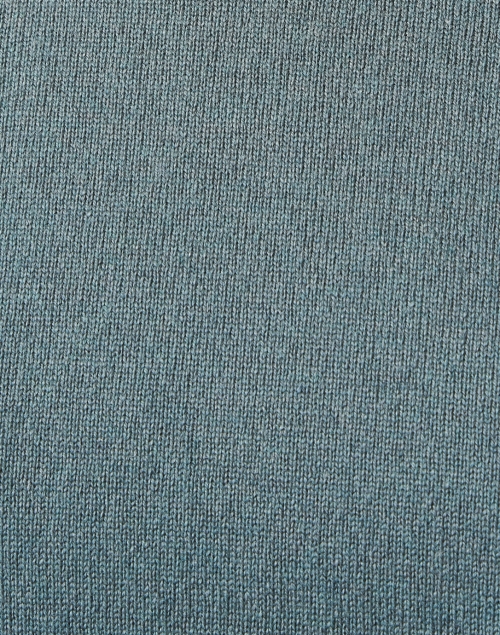 Fabric image - Peserico - Green Wool Silk Cashmere Sweater
