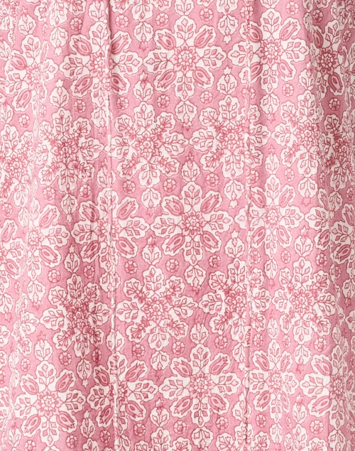 Fabric image - Pomegranate - Pink Print Cotton Shift Dress
