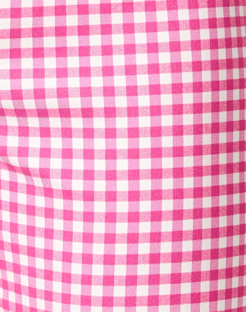 Fabric image - Elliott Lauren - Pink and White Gingham Pull On Pant