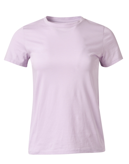 Vince Lavender Cotton T-Shirt