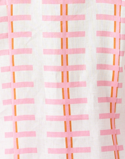 Fabric image - Connie Roberson - Rita Pink Print Linen Jacket