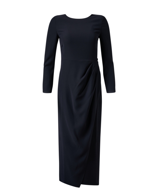 Product image - Emporio Armani - Navy Draped Dress
