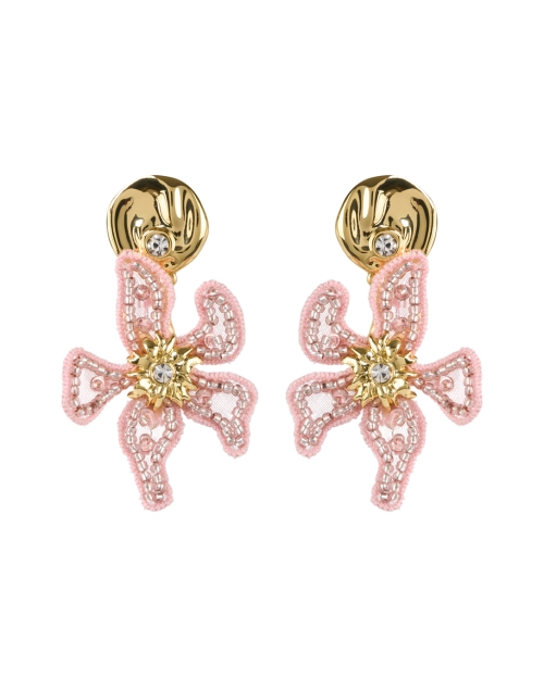 Product image - Mignonne Gavigan - Estefania Pink Flower Drop Earrings
