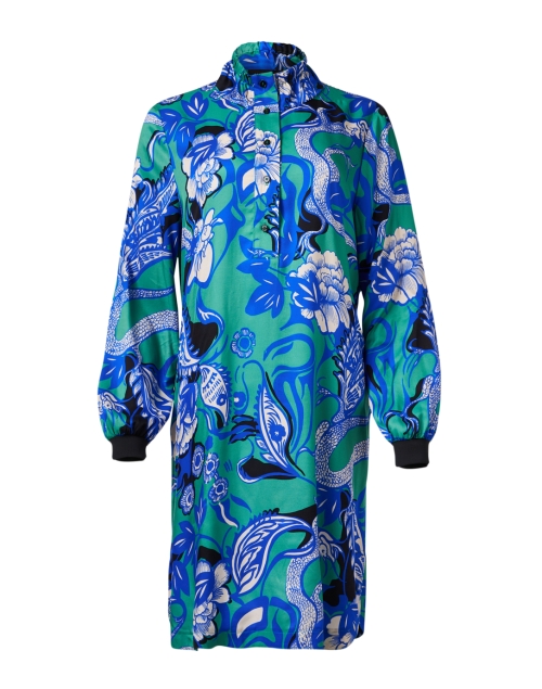 Product image - Marc Cain Sports - Blue Multi Paisley Print Dress