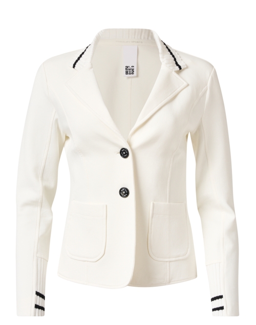 Product image - Marc Cain Sports - Ivory Knit Detail Blazer