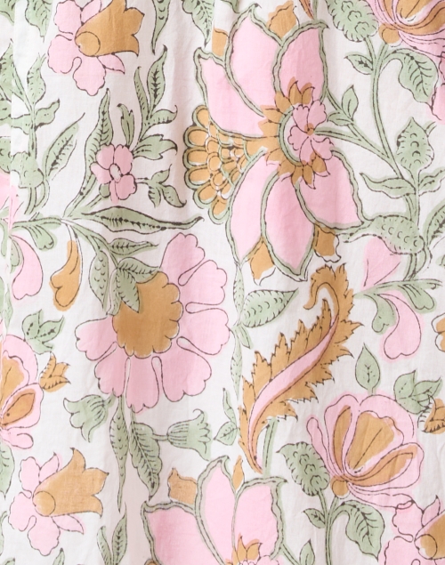 Fabric image - Juliet Dunn - Multi Floral Shirt Dress