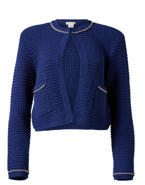 Product image - Shoshanna - Maeve Blue Knit Jacket