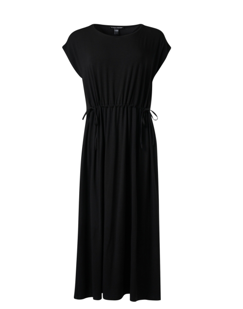 Product image - Eileen Fisher - Black Drawstring Shift Dress