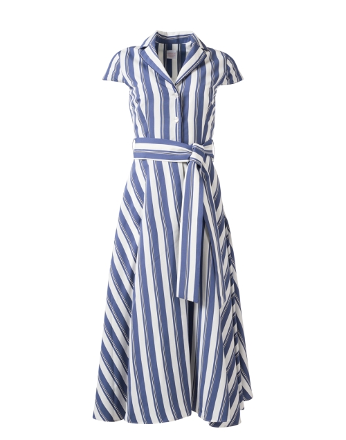 Product image - Loretta Caponi - Zoe Blue Striped Dress