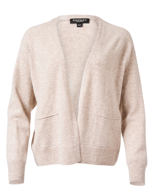 Product image - Repeat Cashmere - Beige Cashmere Cardigan