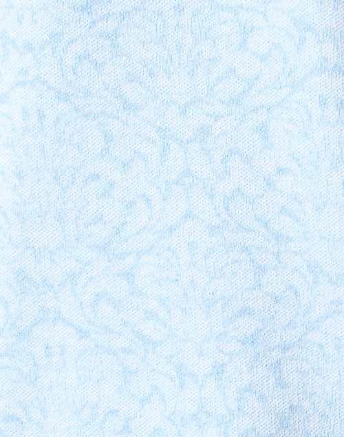 Fabric image - Kinross - Blue Print Cashmere Sweater