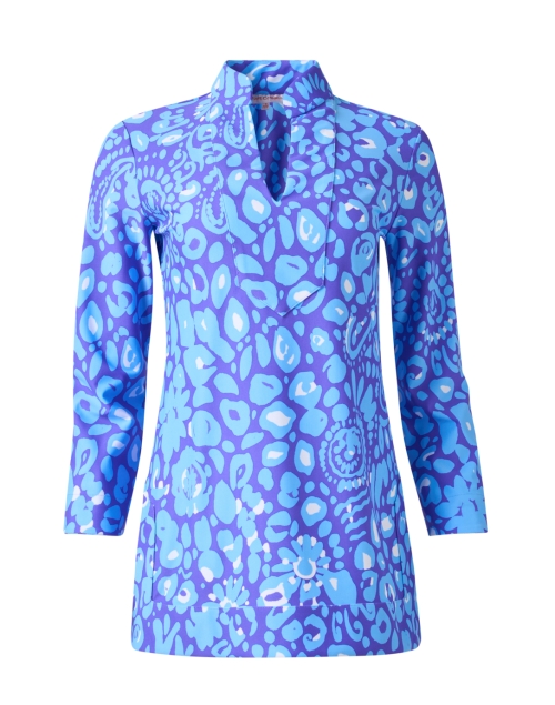 Product image - Jude Connally - Chris Blue Print Tunic Top