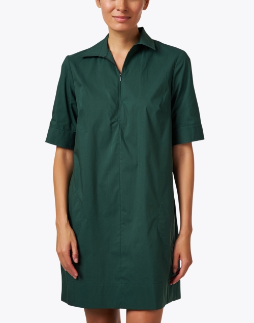 Front image - Finley - Endora Green Polo Dress