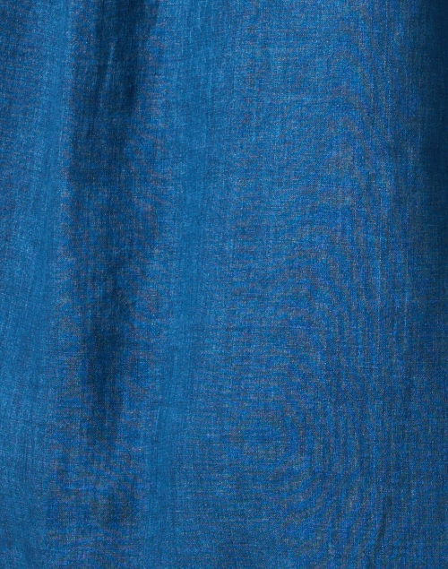 Fabric image - Eileen Fisher - Blue Linen Shirt Dress