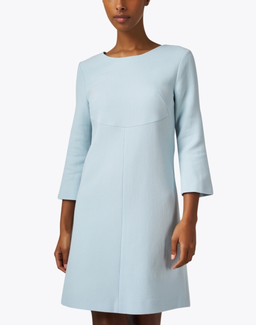 Front image - Jane - Halo Blue Wool Dress