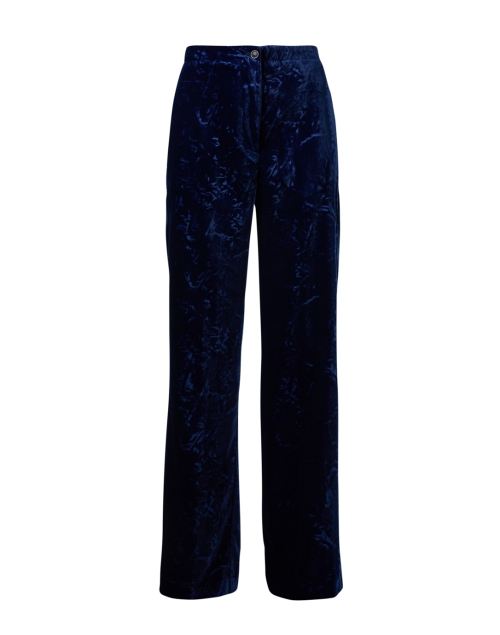 Product image - Seventy - Blue Velvet Wide Leg Pant