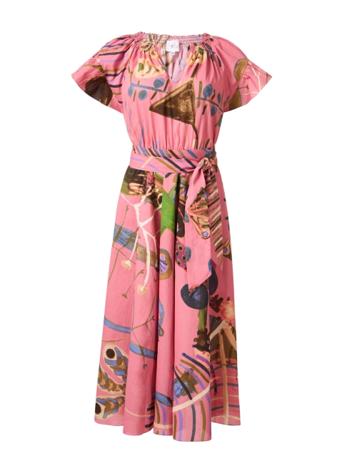 Product image - Soler - Dolores Pink Print Cotton Dress