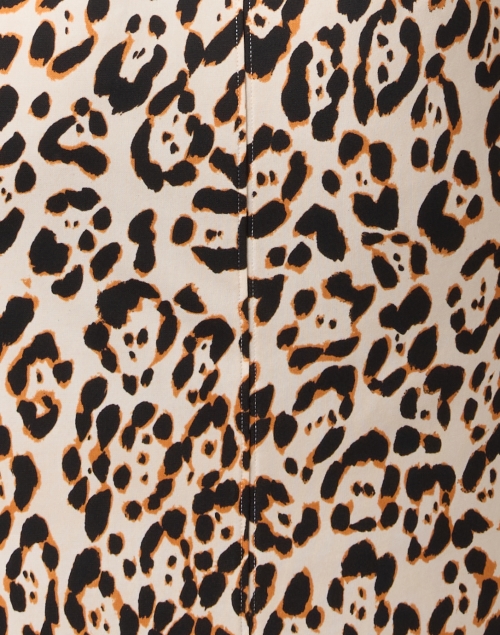 Fabric image - Marc Cain - Beige and Black Animal Print Dress