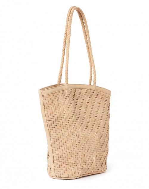 Front image - Bembien - Jeanne Caramel Woven Leather Bag