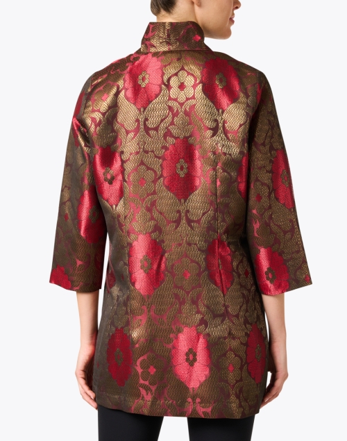 Back image - Connie Roberson - Rita Red and Gold Medallion Jacket