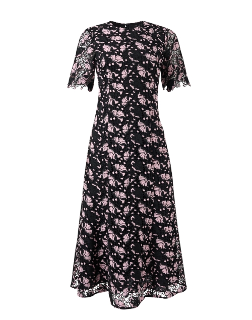 Pacey Black and Pink Lace Dress